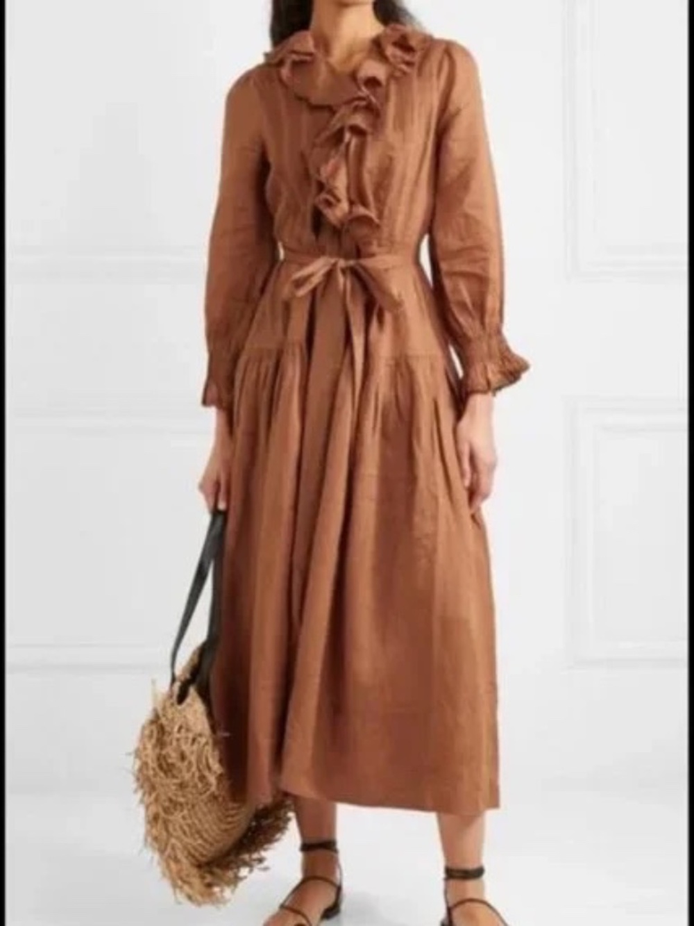 Doen Dress Marine Ruffle - Picture 1 of 6